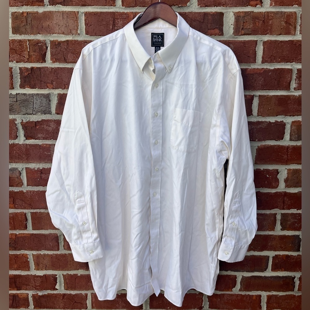 Jos A Bank Dress Shirt- Size 18.5x34